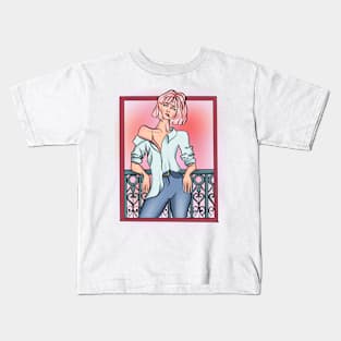 Girl from Paris Kids T-Shirt